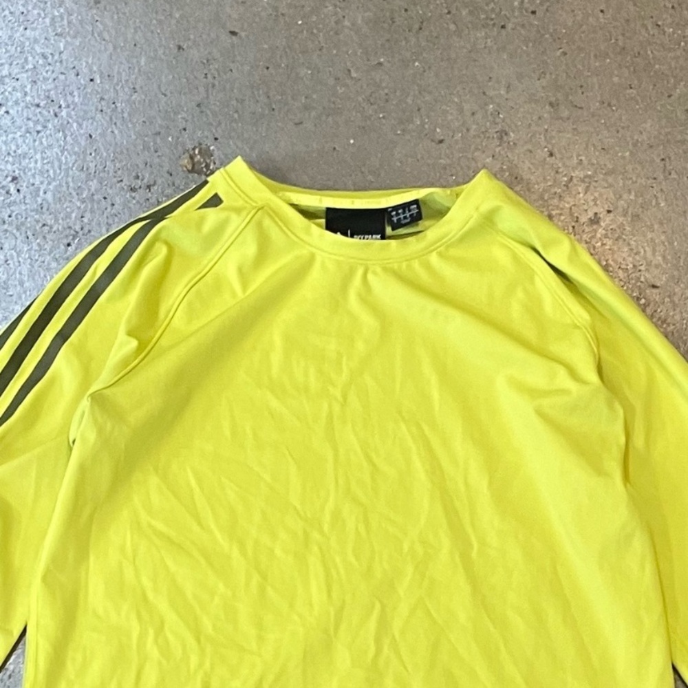 Adidas X Ivy Park Shirt Small Shock Slime Long Sleeve Beyoncé Peloton - Picture 5 of 15